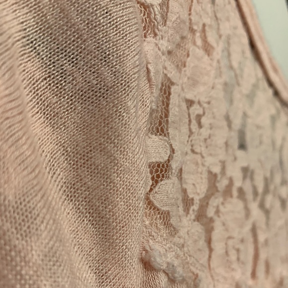 Cute Pastel Pink Sheer Top - Picture 6 of 6